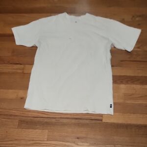 Nike White Short Sleeve Tee Essential Crew Neck